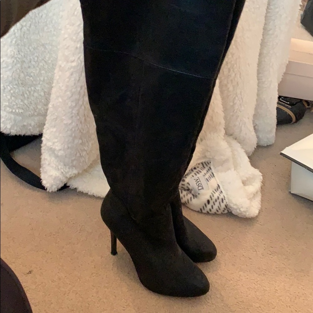 Report over the knee boots